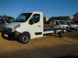 2011 Vauxhall Movano 3.5t Aluminium Beavertail